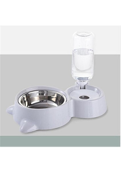 Pet Besleyici Pp Paslanmaz Çelik Kaymaz Köpek Kase Yavru Kedi Otomatik Su Dağıtıcı Yavru Drinker Sevimli Evcil Gıda Konteyner | Köpek Besleme (Yurt Dışından)