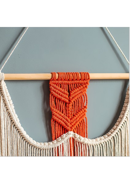 100X5 cm Makrome Dokuma Goblen Duvar Asılı Halı Bohemian Püsküller Chic Oturma Odası Başucu Porch Ev Noel Düğün Süs | Dekoratif Gobiyeller (Yurt Dışından) modelleri