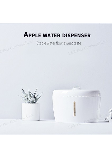 Otomatik Kedi Su Filtresi Çeşmesi Evcil Dispenser Için Büyük Içme Kase Cat Otomatik Apple Içme Filtresi 2.5l Kapasite | Kedi Besleme ve sulama Malzemeleri (Yurt Dışından) fiyatları