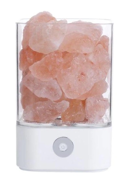 Tuz Lambası Himalaya Kristal Tuz Taş Lambası Negatif Iyon Hava Arıtma Lambası Uyku Yardımı Uyku ile Yaratıcı Yatak Odası Lambası | LED Masa Lambaları (Yurt Dışından)