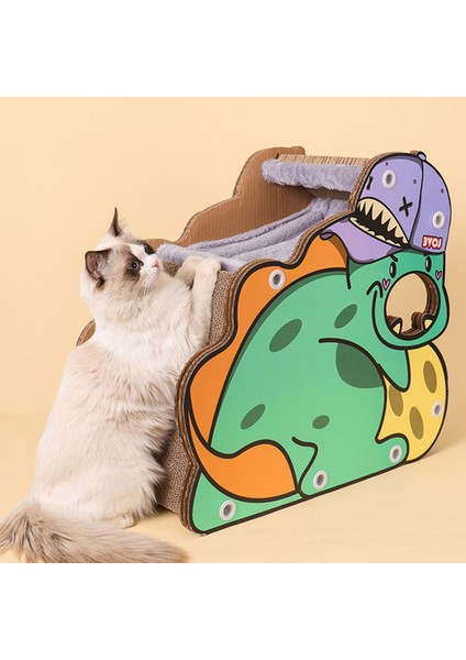 Kedi Oyuncak Pet Kedi Kıyaslama Kurulu Kedi Evi Sevimli Dinozor Şekli Kedi Evi Kedi Scratcher Dayanıklı ve Çizilmeye Dayanıklı Pet Kedi Oyuncak | Mobilya ve çizikler (Yurt Dışından) modelleri