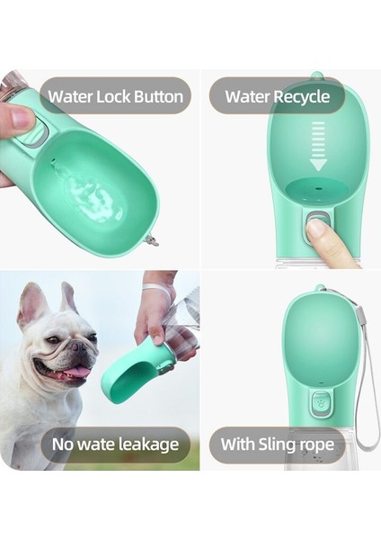550 ml Taşınabilir Pet Köpek Su Şişesi Küçük Büyük Köpekler Için Seyahat Yavru Kedi Içme Kase Açık Pet Su Dağıtıcı Besleyici Pet Ürün | Köpek Besleme (Yurt Dışından) fiyatları
