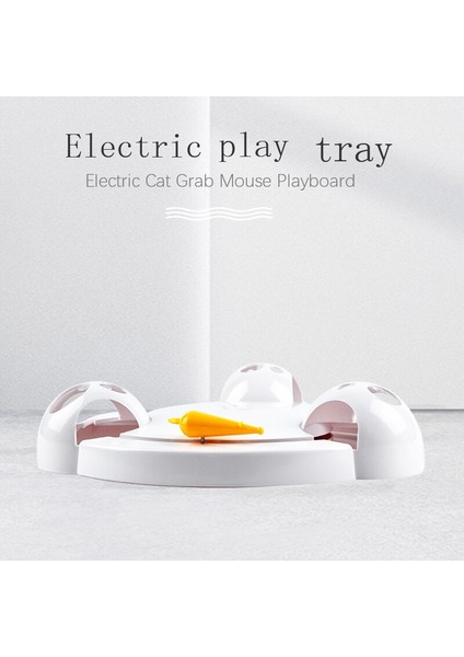 Elektrikli Kedi Oyuncak Akıllı Alay Kedi Sopa Çılgın Oyunu Iplik Turntable Kedi Chasing Manuel Fare Çörek Otomatik Turntable Oyuncak | Kedi Oyuncakları (Yurt Dışından) fiyatları