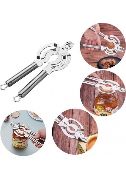 Çok Fonksiyonlu Kavanna Açıcı 304 Paslanmaz Çelik Kullanışlı Vidalı Kapak Çok Amaçlı Boz Şişe Kapak Kavrama Anahtarı (Yurt Dışından) fiyatları