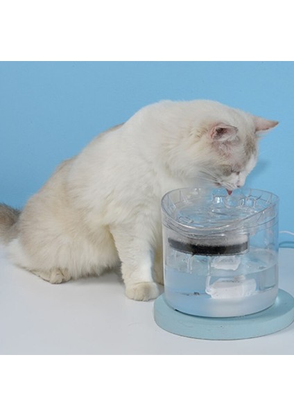 Musluk Köpek Su Dağıtıcı ile Otomatik Kedi Su Çeşmesi Kediler Için Şeffaf Içenler Pet Içme Kase | Kedi Besleme ve sulama Malzemeleri (Yurt Dışından) fırsatları