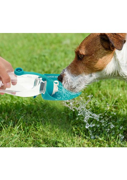 580 ml Taşınabilir Açık Köpek Su Şişesi Yaprak Şekli Tasarım Seyahat Pet Içme Kase Köpek Besleme Su Dağıtıcı Besleyiciler Malzemeleri | Köpek Beslemesi (Yurt Dışından)