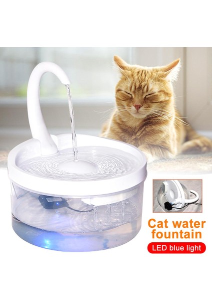 2l Otomatik Pet Kedi Su Dolma Köpek Kedi Pet Sessiz Drinker Besleyici Kase Pet Içme Çeşmesi Dağıtıcı | Kedi Besleme ve sulama Malzemeleri (Yurt Dışından) fiyatları