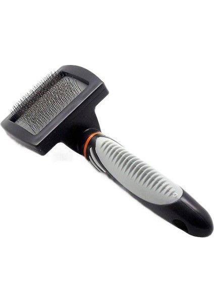 Kaymaz Kolu Pet Yumuşak Iğne Tarak Kedi ve Köpek Plastik Saç Fırçası (L 19.5 * 12 Cm) (Yurt Dışından)
