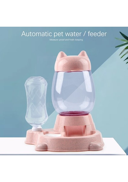 2.2l Pet Otomatik Besleyici Köpek Kedi Içme Kase Köpekler Için Su Içme Besleyici Kedi Besleme Büyük Kapasiteli Dispenser Pet Cat Köpek 2 | Kedi Besleme Ve;sulama Malzemeleri (Yurt Dışından) fiyatları