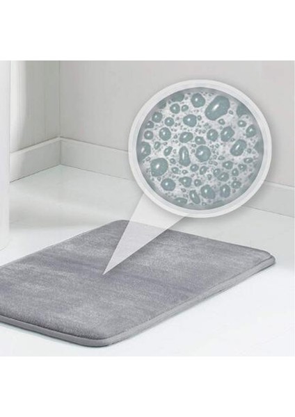 Ekstra Kalın Gri Bellek Köpük Banyo Mat 60X0 9 cm Kaymaz Emici Banyo Halıları Büyük Mutfak Paspaslar Yıkanabilir Duş Halıları | Banyo Paspasları (Yurt Dışından) fırsatları