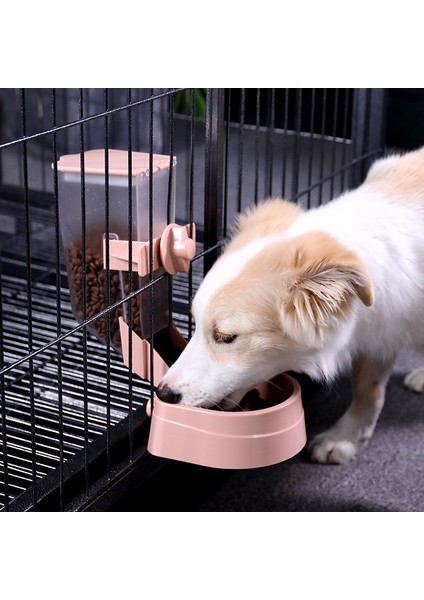 Pet Asılı Gıda Dağıtıcı Köpek Kafes Besleyici Cihazı Için Otomatik Tavşan Kuş Besleyiciler Düzeltilmiş Askable Köpek Kase 2l Büyük Kapasite | Köpek Besleme (Yurt Dışından) fiyatları