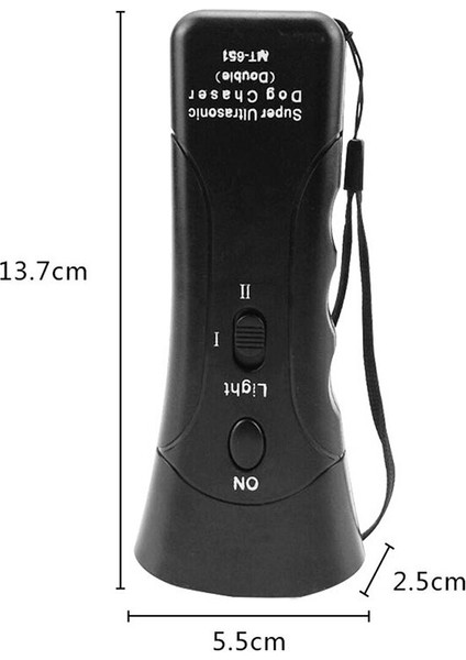 Pet Köpek Ultrasonik Durdurma Bark Eğitim LED Kontrol Eğitmen Anti Bark Cihazı (Yurt Dışından)