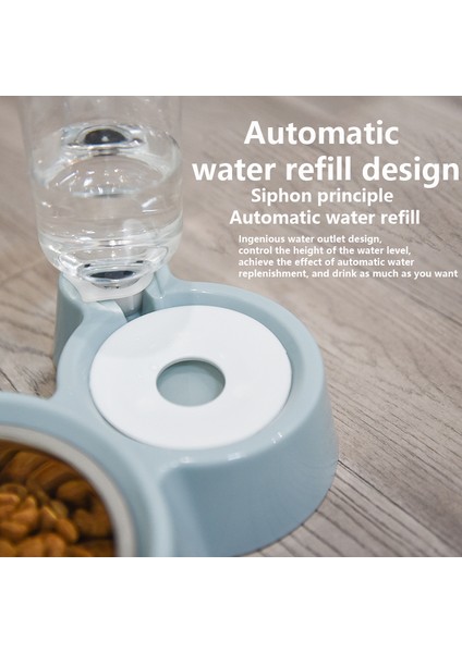 Pet Kase Anti Bekleme Otomatik Içme Suyu Besleyici Kupası Seti Köpek Yemek Kase Otomatik Su Doldurma Çift Kase Pet Malzemeleri | Kedi Besleme ve sulama Malzemeleri (Yurt Dışından) fırsatları