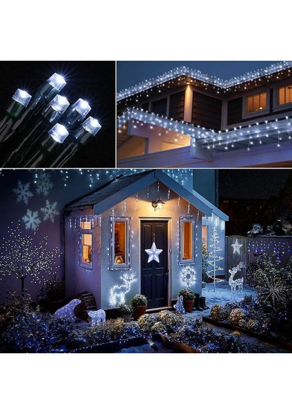 Güneş Işığı Zinciri Noel Işıkları Dışında, 20 M 200 LED Güneş Işık Zinciri Dışında Su Geçirmez, 8 Mod Güneş (Beyaz) (Yurt Dışından) modelleri
