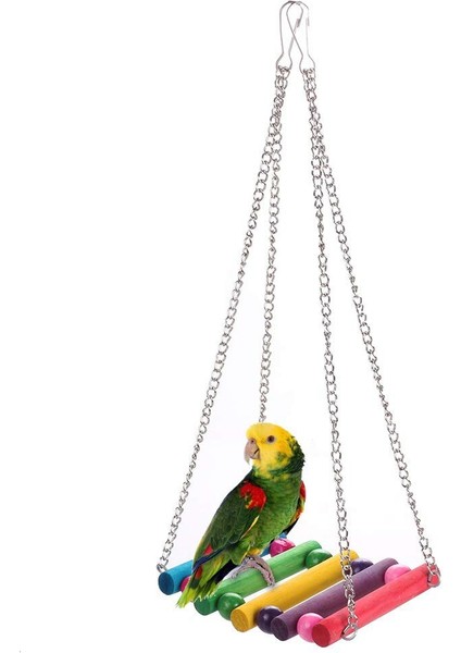 7 Adet / Takım Pet Papağan Asılı Oyuncak Çiğneme Bite Rattan Topları Çim Salıncak Çan Kuş Parakeet Kafes Aksesuarları Pet Malzemeleri | Kuş Oyuncakları (Yurt Dışından) fırsatları