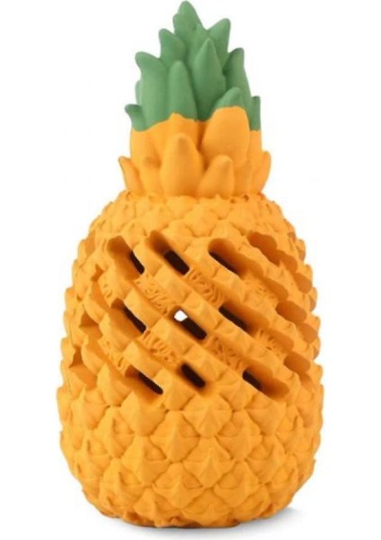 Köpek Diş Fırçası Yıkılmaz Köpek Çiğneme Oyuncak Için Orta Köpekler Ananas Şekilli Sert Köpek Diş Diş Temizleme Çiğnemek Oyuncak (Xs) (Yurt Dışından)