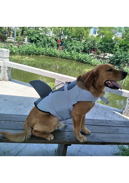 Pet Köpek Yaşam Yelek Güvenlik Hayat Ceket Büyük Köpekler Yaka Koşum Koruyucu Pet Köpek Yüzme Preserver Yaz Mayo Mermaid Shark | Köpek Yelekleri (Yurt Dışından)