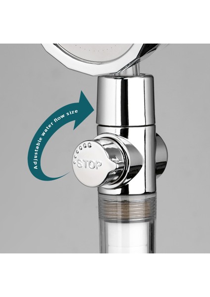 Yağmur Duş Başlığı Turbo Pervane Showerhead Dropshipping Moda Morden Su Tasarrufu Musluk Banyo Duşları Için (Yurt Dışından)