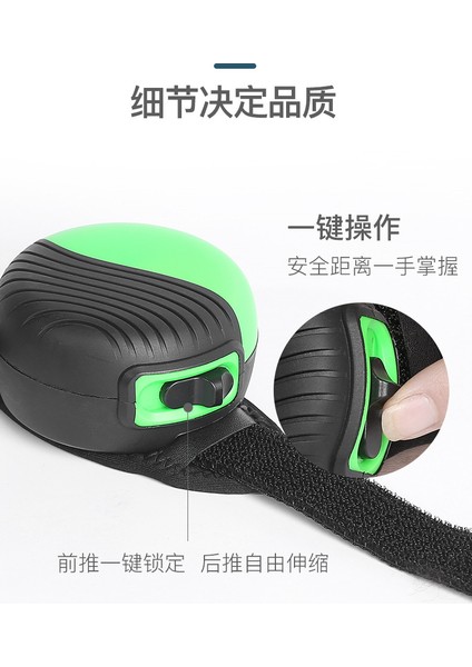 Bilek Pet Halat Handsfree Pet Köpek Çekiş Halatı Teleskopik Çekiş Topları Oto Geri Çekilebilir Köpek Halkları Pet Köpekler Çift Pet Tasma Halat | Tasmalar (Yeşil) (Yurt Dışından) fiyatları