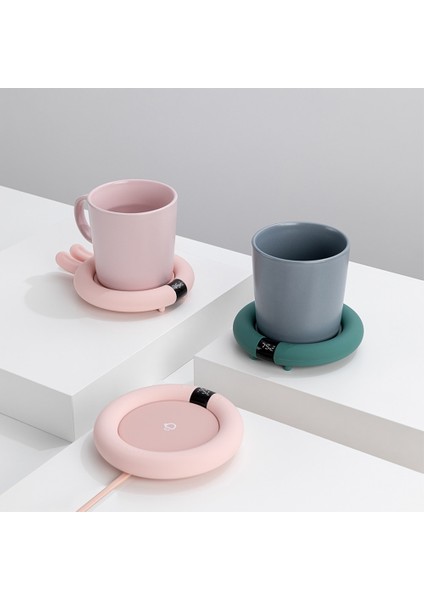 Urullife Kahve Isıtıcı Bardak Isıtıcı Akıllı Isıtıcı 3 Dişli Kupa Isıtma Coaster Ofis Masası Kullanımı Için, Kahve Süt Çay Hızlı Isıtma Kupası | Mats pedler (Yeşil) (Yurt Dışından)