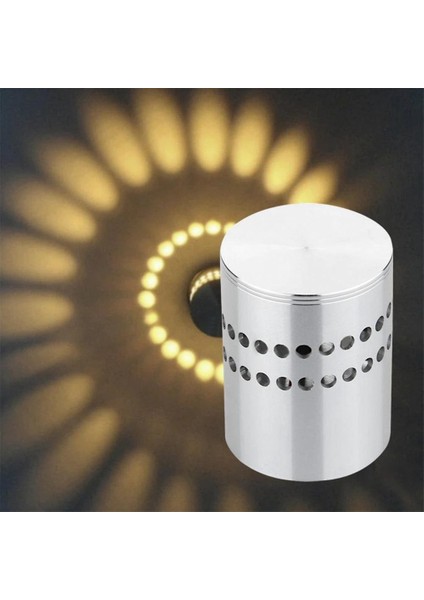 Uzaktan Kumanda LED Alüminyum Spiral Aplik (Yurt Dışından)