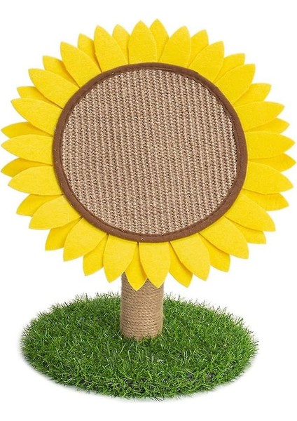 Pet Malzemeleri Yuvarlak Kedi Scratch Board Sisal Ayçiçeği Kedi Scratch Masa Kedi Tırmanma Çerçevesi (Yurt Dışından)