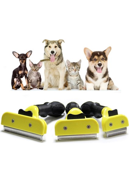 Pet Saç Fırçalar Köpek Kedi Küçük Hayvan Bakımı Tarak Tickle Temizleme Fırçası Saç Kesme Araçları | Kedi Bakımı (Yurt Dışından)