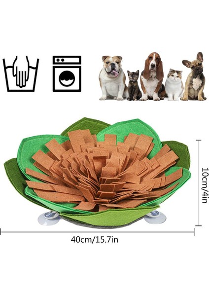 Yüksek Kaliteli Köpek Bulmaca Oyuncak Pet Snack Besleme Mat Sıkıcı Interaktif Oyun Eğitim Battaniye Snuffle Besleme Eğitim Mat | Köpek Oyuncakları (Yurt Dışından) modelleri