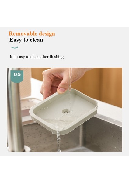 Yeni Paslanmaz Çelik Musluk Depolama Rafları Lavabo Ayarlanabilir Bez Sünger Drenaj Mutfak Sabun Rafı Banyo Saklama Sahipleri Raflar | Mutfak Gadget Setleri (Pembe) (Yurt Dışından) modelleri