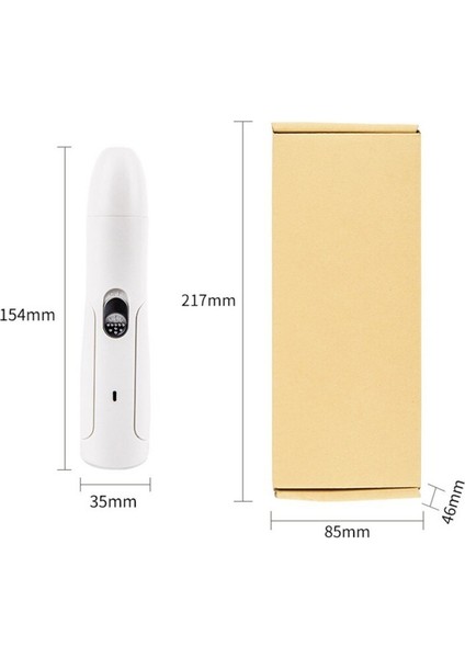 Pet Kedi Köpek USB Şarj Tırnak Kalemtıraş Otomatik Temizleme Manikür Tırnak Parlatıcı Beyaz Pet Nail Art Araçları | Köpek Tırnak Makası (Yurt Dışından) fırsatları