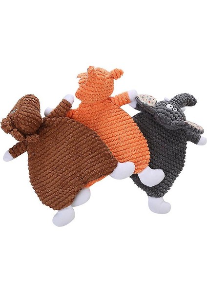 Köpek Oyuncak, Deri Kabuk Molar Diş Çiğneme Oyuncak, Ses Kağıdı Içeren (Yurt Dışından)