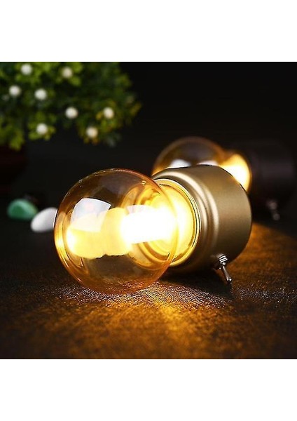 Gece Işıkları Ortam Aydınlatma 2021 LED Ampul Klasik Üfleme Masa Lambası Altın (Yurt Dışından)