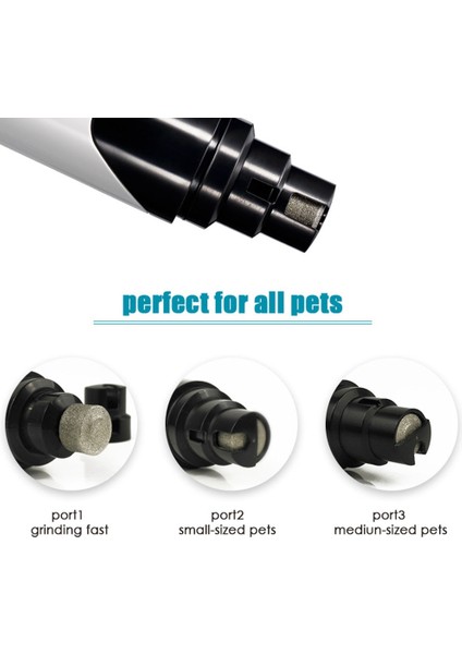 Elektrikli Pet Tırnak Öğütücü Giyotin USB Şarj Şarj Edilebilir Kedi Köpek Tırnak Makası Paletler Paws Tırnak Kesici Bakım Düzeltici Araçları | Köpek Tırnak Makası (Yurt Dışından) indirimleri