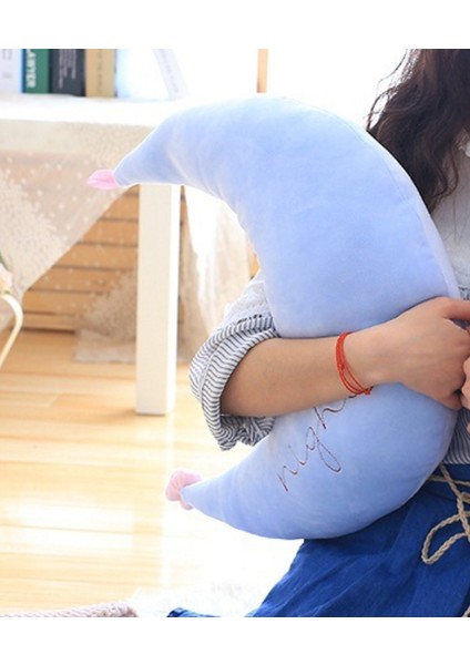 60 cm Bebek Yastık Oyuncaklar Yumuşak Tema Aylık Sakin Bebek Peluş Dolması Sevimli Yatak Dekorasyon Yastık | Doldurulmuş ve peluş Hayvanlar (Yurt Dışından)