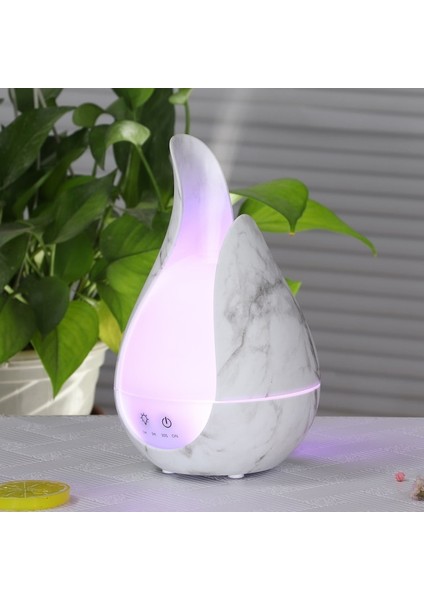 Ultrasonik Hava Nemlendirici 7 Renk Aroma Uçucu Yağ Difüzör Ahşap Aromaterapi Serin Mist Maker Sisleyici Hava Buharlaştırıcı | Nemlendiriciler (Yurt Dışından)