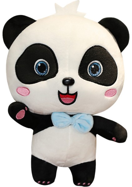 22 cm Peluş Oyuncaklar Hayvan Bebek Kawai Plushie Doğum Günü Hediyesi Yumuşak Komik Peluch Bebekler Panda Yastıklar Kanepe Ev Flaş Blue Smiley | Doldurulmuş peluş Hayvanlar (Yurt Dışından)