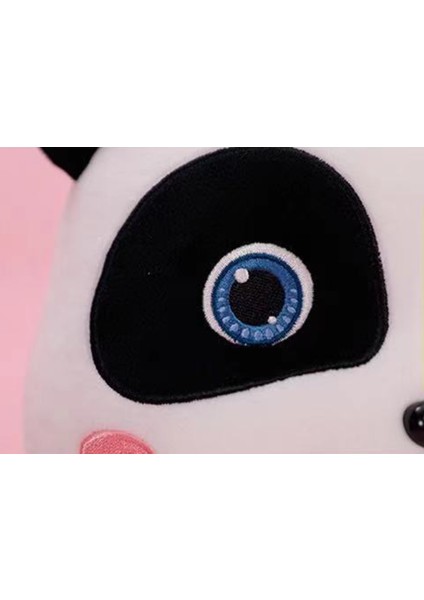 22 cm Peluş Oyuncaklar Hayvan Bebek Kawai Plushie Doğum Günü Hediyesi Yumuşak Komik Peluch Bebekler Panda Yastıklar Kanepe Ev Flaş Blue Smiley | Doldurulmuş peluş Hayvanlar (Yurt Dışından)