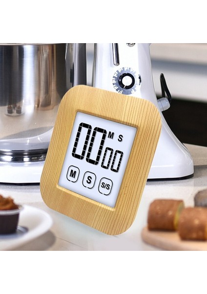 Mutfak Akıllı Basın Ekran Zamanlayıcı Dijital Pişirme Zamanlayıcı Manyetik Saat LCD Abs Kronometre Mutfak Geri Sayım Zamanlayıcı | Mutfak Zamanlayıcıları (Yurt Dışından) modelleri
