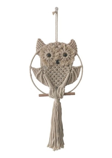 30 * 75 cm Nordic Stil Baykuşlar Rüya Alıcı Pamuk Makrome Duvar Asılı El Yapımı Püsküller Dreamcatcher Ev Dekorasyon Birçok Stil | Dekoratif Gobiyeller (Yurt Dışından)