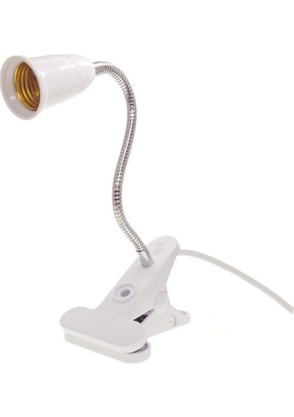 20 cm 360 Derece Esnek Lamba Tutucu Klip E27 Baz Kapalı Kapalı Anahtarı Masa Lambası Için LED Için LED Için Işık E27 (Yurt Dışından) fırsatları