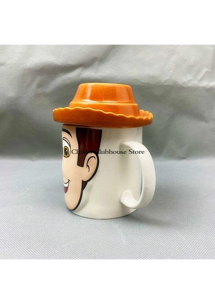 Disney Çocuk Oyuncak Kupa Kovboy Şerif Kupa Öğrenci Karikatür Seramik Kupa 300 ml Kahve Fincanı Çocuğun En Sevdiği Kupa | Bardak (Yurt Dışından) modelleri