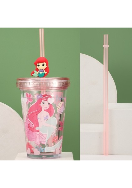 Çocuklar Disney Prenses Elsa Mermaid Sippy Kupası Kızlar Için Sevimli Karikatür Pixar Mcqueen Mickey Mouse Yetişkin Sippy Kupası 3D Kupası (Yurt Dışından)