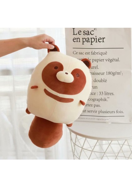 1 Adet 60 cm Sevimli Rakun Peluş Oyuncak Süper Yumuşak Rakun Dolması Hayvanlar Müfettiş Kedi Bebek Yastık Çocuk Çocuklar Bebek Doğum Günü Hediyesi | Doldurulmuş ve peluş Hayvanlar (Yurt Dışından)