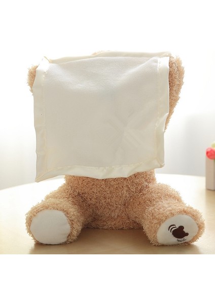 30 cm Teddy Bear Play Peluş Gizle Elektrikli Müzik Çocuk Bebek Hediye Çocuk Oyuncak (Yurt Dışından) fırsatları