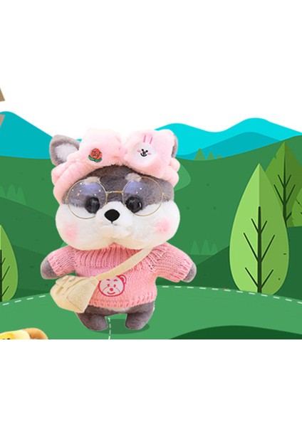 30 cm Karikatür Sevimli Shiba Inu Cosplay Giydirme Peluş Oyuncaklar (Yurt Dışından) modelleri