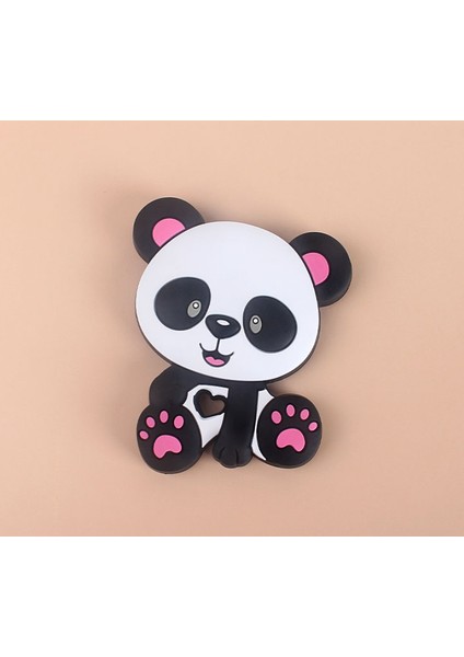 10 Adet Panda Silikon Bebek Diş Kaşıyıcı Bebek Diş Çıkarma Emzik Zincir Aksesuarları Diş Mönemi Gıda Sınıfı Kolye Yenidoğan Oyuncaklar | Bebek Dişçileri (Yurt Dışından)