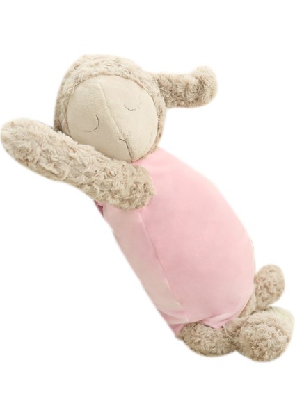 Sevimli Kuzu Peluş Yastık - Pembe (Yurt Dışından)