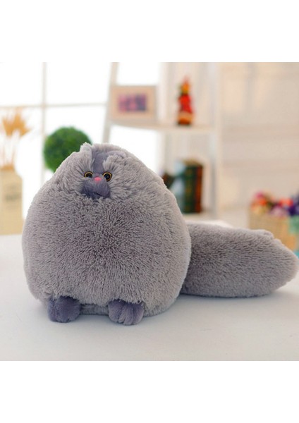 30 cm Kawaii Kabarık Kedi Peluş Oyuncaklar (Yurt Dışından)