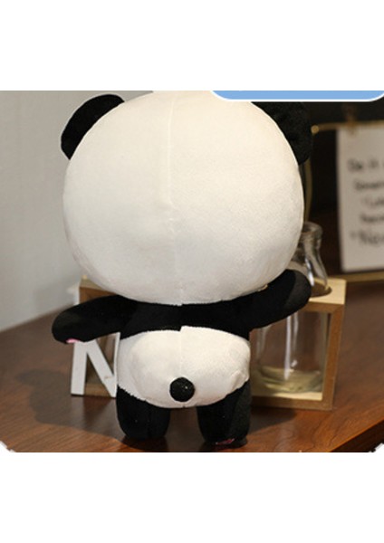 30 cm Peluş Oyuncaklar Hayvan Bebek Kawai Plushie Doğum Günü Hediyesi Yumuşak Komik Peluch Bebekler Panda Yastıklar Kanepe Ev Flik Mavi Smiley | Doldurulmuş peluş Hayvanlar (Yurt Dışından)