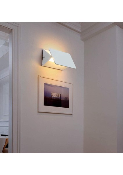 Maxmer 5 W Modern LED Duvar Işıkları Yukarı Aşağı Duvar Lambası Ayarlanabilir Işın Açı Duvar Aplik, Sıcak Beyaz (Yurt Dışından)